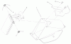 Toro 20025 - Recycler Mower, 2001 (210000001-210999999) Ersatzteile DISCHARGE CHUTE ASSEMBLY PART NO. 93-0274