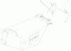 Toro 20025 - Recycler Mower, 2001 (210000001-210999999) Ersatzteile HANGER & CLAMP ASSEMBLY