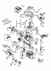 Toro 20031 - 22" Recycler Lawnmower, 2004 (240000001-240999999) Ersatzteile ENGINE ASSEMBLY NO. 1 TECUMSEH NO. LEV120-362004A