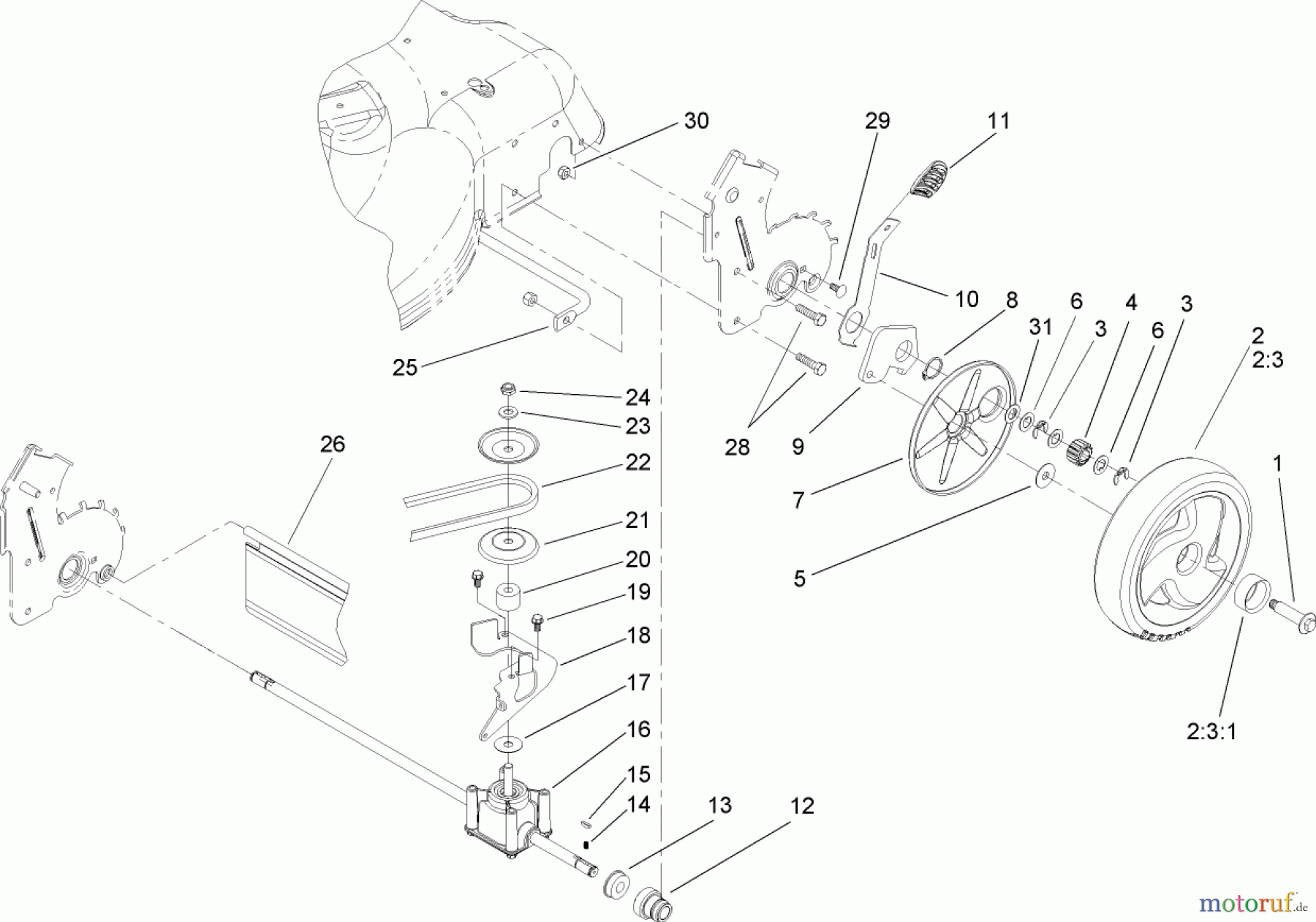 Toro Neu Mowers, Walk-Behind Seite 1 20031 - Toro 22