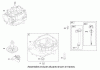 Toro 20033 - Super Recycler Mower, 2002 (220000001-220999999) Ersatzteile CRANKCASE ASSEMBLY ENGINE BRIGGS AND STRATTON MODEL 123K02-0114-E1