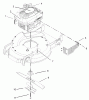 Toro 20033 - Super Recycler Mower, 2004 (240000001-240999999) Ersatzteile ENGINE AND BLADE ASSEMBLY
