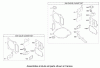 Toro 20039 - Super Recycler Mower with Bag, 2002 (220000001-220999999) Ersatzteile GASKET ASSEMBLY ENGINE BRIGGS AND STRATTON MODEL 122607-0118-E1