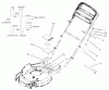 Toro 20039 - Super Recycler Mower with Bag, 2004 (240000001-240999999) Ersatzteile BATTERY AND SWITCH ASSEMBLY