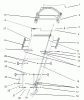 Toro 20039 - Super Recycler Mower with Bag, 2004 (240000001-240999999) Ersatzteile HANDLE AND CONTROL ASSEMBLY