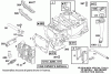 Toro 20045 (SR-21SE) - Super Recycler Mower, SR-21SE, 1999 (9900001-9999999) Ersatzteile CYLINDER ASSEMBLY BRIGGS AND STRATTON 12H807-1775-E1