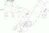 Toro 20045 (SR-21SE) - Super Recycler Mower, SR-21SE, 2001 (210000001-210999999) Ersatzteile BATTERY AND SWITCH ASSEMBLY