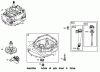 Toro 20049 - 22" Recycler Lawnmower, 2005 (250000001-250999999) Ersatzteile CRANKCASE ASSEMBLY BRIGGS AND STRATTON 125K05-0186-E1