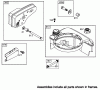 Toro 20049 - 22" Recycler Lawnmower, 2005 (250000001-250999999) Ersatzteile MUFFLER AND FUEL TANK ASSEMBLY BRIGGS AND STRATTON 125K05-0186-E1