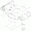Toro 20053 - Super Recycler Lawn Mower, 2006 (260000001-260999999) Ersatzteile HOUSING ASSEMBLY NO. 108-4750