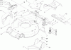 Toro 20053 - Super Recycler Lawn Mower, 2007 (270000001-270999999) Ersatzteile HOUSING ASSEMBLY