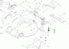 Toro 20054 - Super Recycler Lawn Mower, 2007 (270000001-270999999) Ersatzteile HOUSING ASSEMBLY