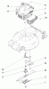Toro 20055 - Super Recycler Lawn Mower, 2006 (260000001-260999999) Ersatzteile ENGINE ASSEMBLY
