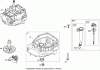 Toro 20055 - Super Recycler Lawn Mower, 2007 (270000001-270999999) Ersatzteile CRANKCASE ASSEMBLY BRIGGS AND STRATTON 126T02-0206-E1