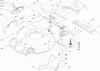 Toro 20055 - Super Recycler Lawn Mower, 2007 (270000001-270999999) Ersatzteile HOUSING ASSEMBLY
