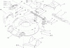 Toro 20056 - Super Recycler Lawn Mower, 2006 (260000001-260999999) Ersatzteile HOUSING ASSEMBLY
