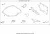Toro 20056 - Super Recycler Lawn Mower, 2007 (270000001-270999999) Ersatzteile ENGINE GASKET SET BRIGGS AND STRATTON 126T02-0209-B1