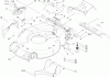 Toro 20056 - Super Recycler Lawn Mower, 2007 (270000001-270999999) Ersatzteile HOUSING ASSEMBLY