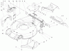 Toro 20058 - Super Recycler Lawn Mower, 2005 (250000001-250999999) Ersatzteile HOUSING ASSEMBLY