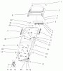 Toro 20061 - Recycler Mower, with Bag, 1999 (9900001-9999999) Ersatzteile HANDLE & CONTROLS ASSEMBLY