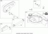 Toro 20064 - 22" Recycler Lawn Mower, 2007 (270000001-270999999) Ersatzteile MUFFLER AND FUEL TANK ASSEMBLY BRIGGS AND STRATTON 126T02-0139-B1