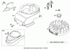 Toro 20064 - 22" Recycler Lawn Mower, 2008 (280000001-280070155) Ersatzteile BLOWER HOUSING ASSEMBLY BRIGGS AND STRATTON 124T02-0161-B1