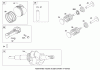 Toro 20064 - 22" Recycler Lawn Mower, 2008 (280000001-280070155) Ersatzteile CRANKSHAFT ASSEMBLY BRIGGS AND STRATTON 124T02-0161-B1