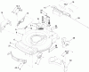 Toro 20064 - 22" Recycler Lawn Mower, 2008 (280000001-280070155) Ersatzteile DECK, SIDE CHUTE AND REAR DOOR ASSEMBLY