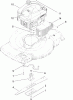 Toro 20065 - 22" Recycler Lawn Mower, 2007 (270000001-270999999) Ersatzteile ENGINE AND BLADE ASSEMBLY