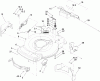 Toro 20065 - 22" Recycler Lawn Mower, 2008 (280000001-280072441) Ersatzteile DECK, SIDE CHUTE AND REAR DOOR ASSEMBLY
