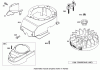 Toro 20066 - 22" Recycler Lawn Mower, 2008 (280000001-280999999) Ersatzteile BLOWER HOUSING ASSEMBLY BRIGGS AND STRATTON 126T02-0220-B1