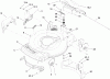 Toro 20066 - 22" Recycler Lawn Mower, 2008 (280000001-280999999) Ersatzteile DECK, SIDE CHUTE AND REAR DOOR ASSEMBLY