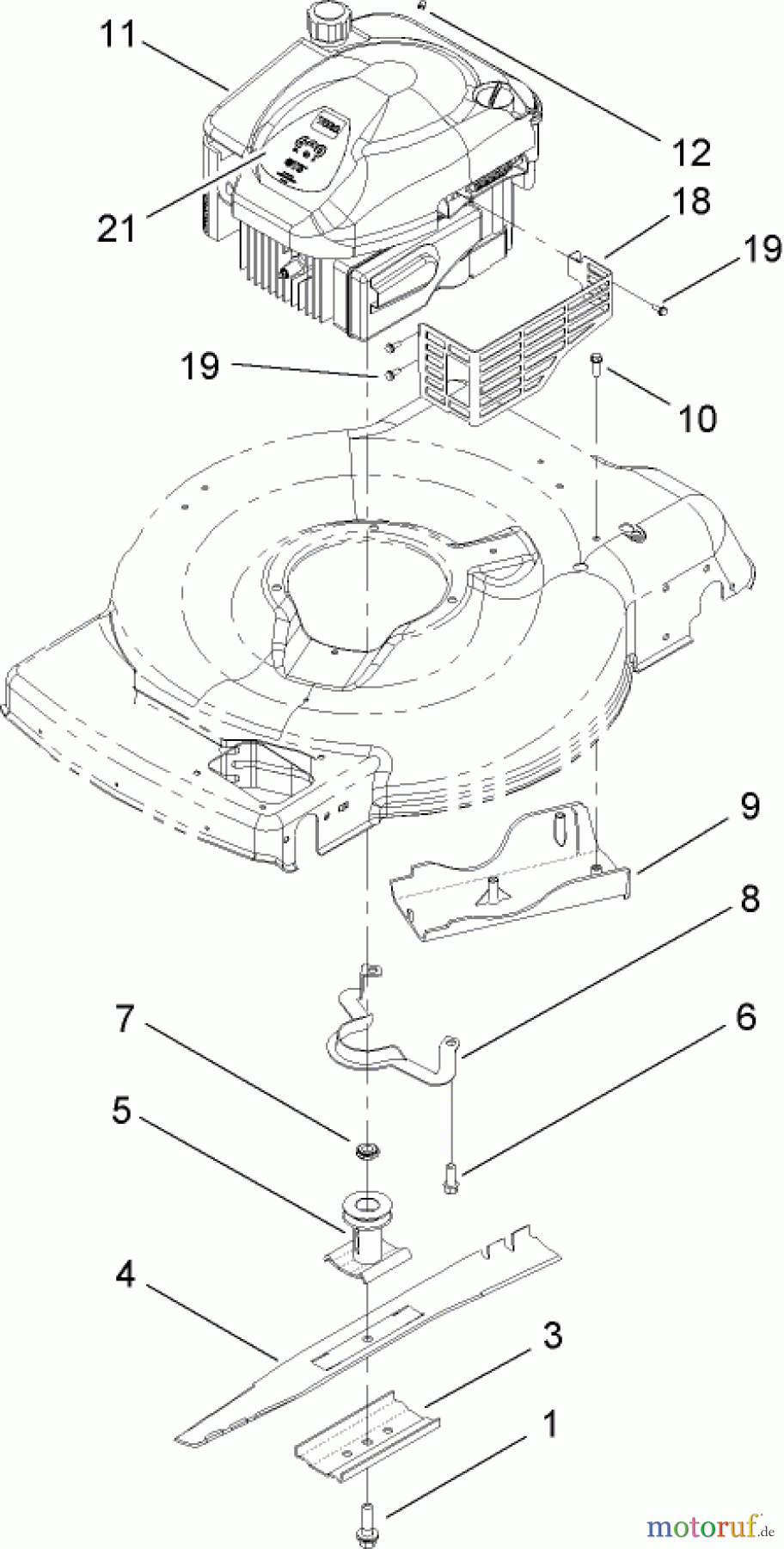 Toro Neu Mowers, Walk-Behind Seite 1 20067 - Toro 22