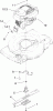 Toro 20069 - 22" Recycler Lawn Mower, 2007 (270000001-270999999) Ersatzteile ENGINE AND BLADE ASSEMBLY