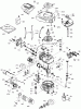 Toro 20070 - 22" Recycler Lawnmower, 2006 (260000001-260999999) Ersatzteile ENGINE ASSEMBLY NO. 1 TECUMSEH LV195EA-362004D
