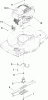 Toro 20072 - 22" Recycler Lawn Mower, 2007 (270000001-270999999) Ersatzteile ENGINE AND BLADE ASSEMBLY