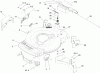 Toro 20074 - 22" Recycler Lawn Mower, 2007 (270000001-270999999) Ersatzteile DECK, SIDE CHUTE AND REAR DOOR ASSEMBLY