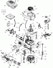 Toro 20074 - 22" Recycler Lawn Mower, 2007 (270000001-270999999) Ersatzteile ENGINE ASSEMBLY NO. 2 TECUMSEH LV195EA-362090D