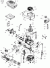 Toro 20075 - 22" Recycler Lawn Mower, 2007 (270000001-270999999) Ersatzteile ENGINE ASSEMBLY NO. 1 TECUMSEH LV195EA-362085D
