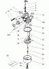Toro 20079 - 22" Recycler Lawn Mower, 2006 (260000001-260999999) Ersatzteile CARBURETOR ASSEMBLY TECUMSEH LV195EA-362004D