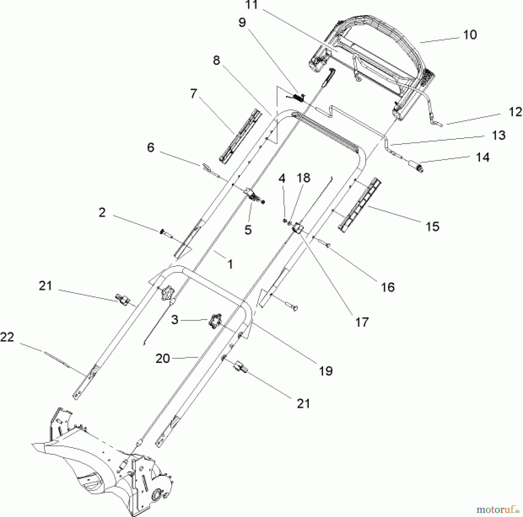 Toro Neu Mowers, Walk-Behind Seite 1 20079 - Toro 22