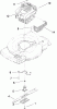 Toro 20086 - 22" Recycler Lawn Mower, 2008 (280000001-280011041) Ersatzteile ENGINE AND BLADE ASSEMBLY