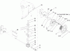 Toro 20089 - 22" Recycler Lawn Mower, 2008 (280000001-280999999) Ersatzteile REAR AXLE AND TRANSMISSION ASSEMBLY