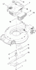 Toro 20090 - Super Recycler Lawn Mower, 2009 (290000001-290999999) Ersatzteile ENGINE AND BLADE ASSEMBLY