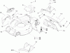 Toro 20090C - Super Recycler Lawn Mower, 2008 (280000001-280999999) Ersatzteile HOUSING ASSEMBLY