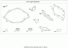 Toro 20092 - Super Recycler Lawn Mower, 2008 (280000001-280999999) Ersatzteile ENGINE GASKET SET BRIGGS AND STRATTON 126T02-0224-B1