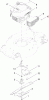 Toro 20092 - Super Recycler Lawn Mower, 2011 (311000001-311999999) Ersatzteile ENGINE AND BLADE ASSEMBLY