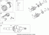Toro 20093 - Super Recycler Lawn Mower, 2008 (280000001-280999999) Ersatzteile CRANKSHAFT ASSEMBLY BRIGGS AND STRATTON 126T02-0225-B1