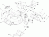 Toro 20093 - Super Recycler Lawn Mower, 2008 (280000001-280999999) Ersatzteile HOUSING ASSEMBLY