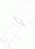 Toro 20095 - Super Recycler Lawn Mower, 2010 (310000001-310004268) Ersatzteile BAG ASSEMBLY